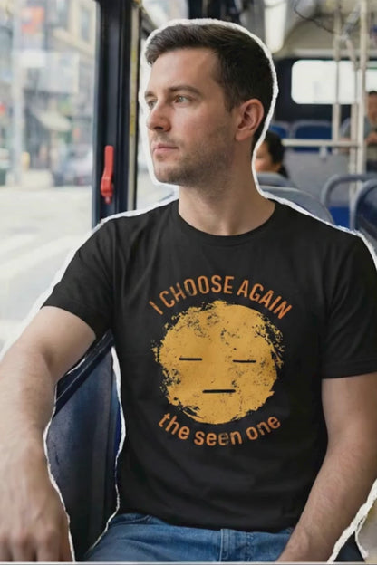 I Choose Again personalized QR code t-shirt product video – UnseenYou